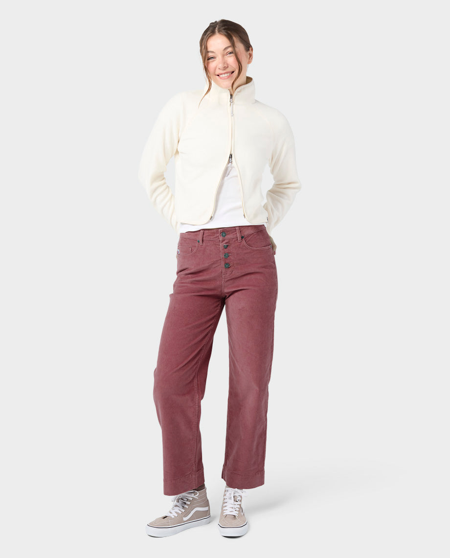 Women's Rivet Wide Leg Cord - Image 17