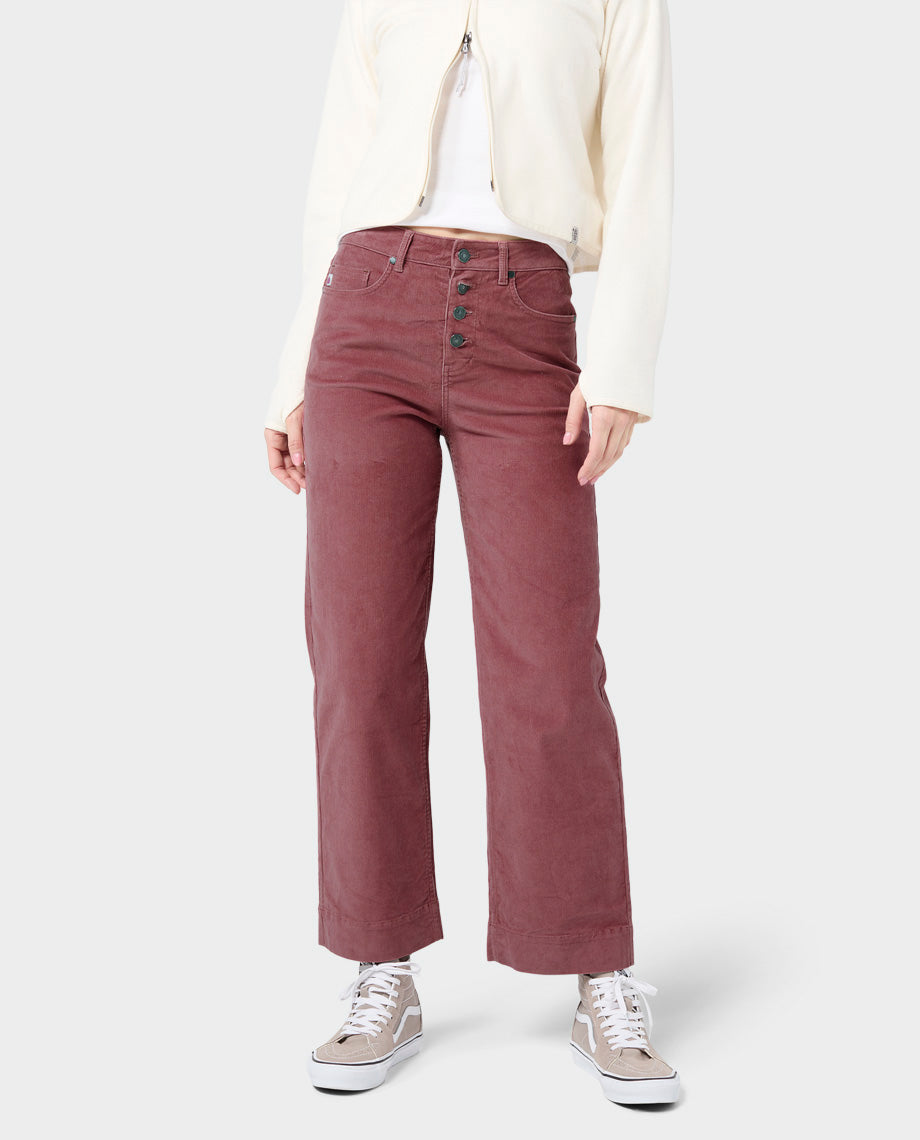 Women's Rivet Wide Leg Cord - Image 19