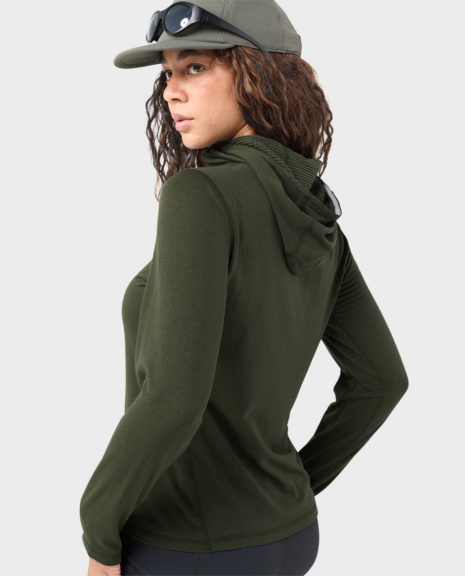 Women's Trax Power Grid Half Zip Hoodie - Image 24