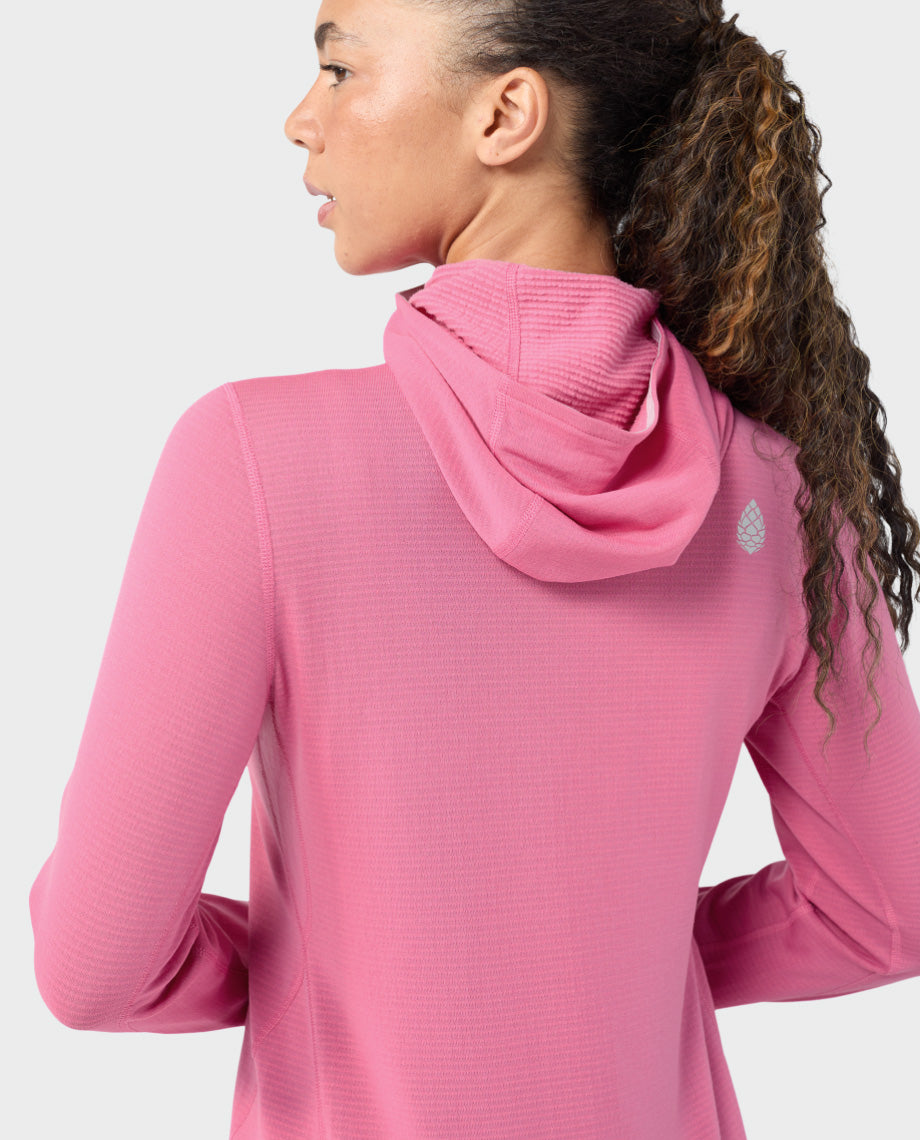 Women's Trax Power Grid Half Zip Hoodie - Image 19