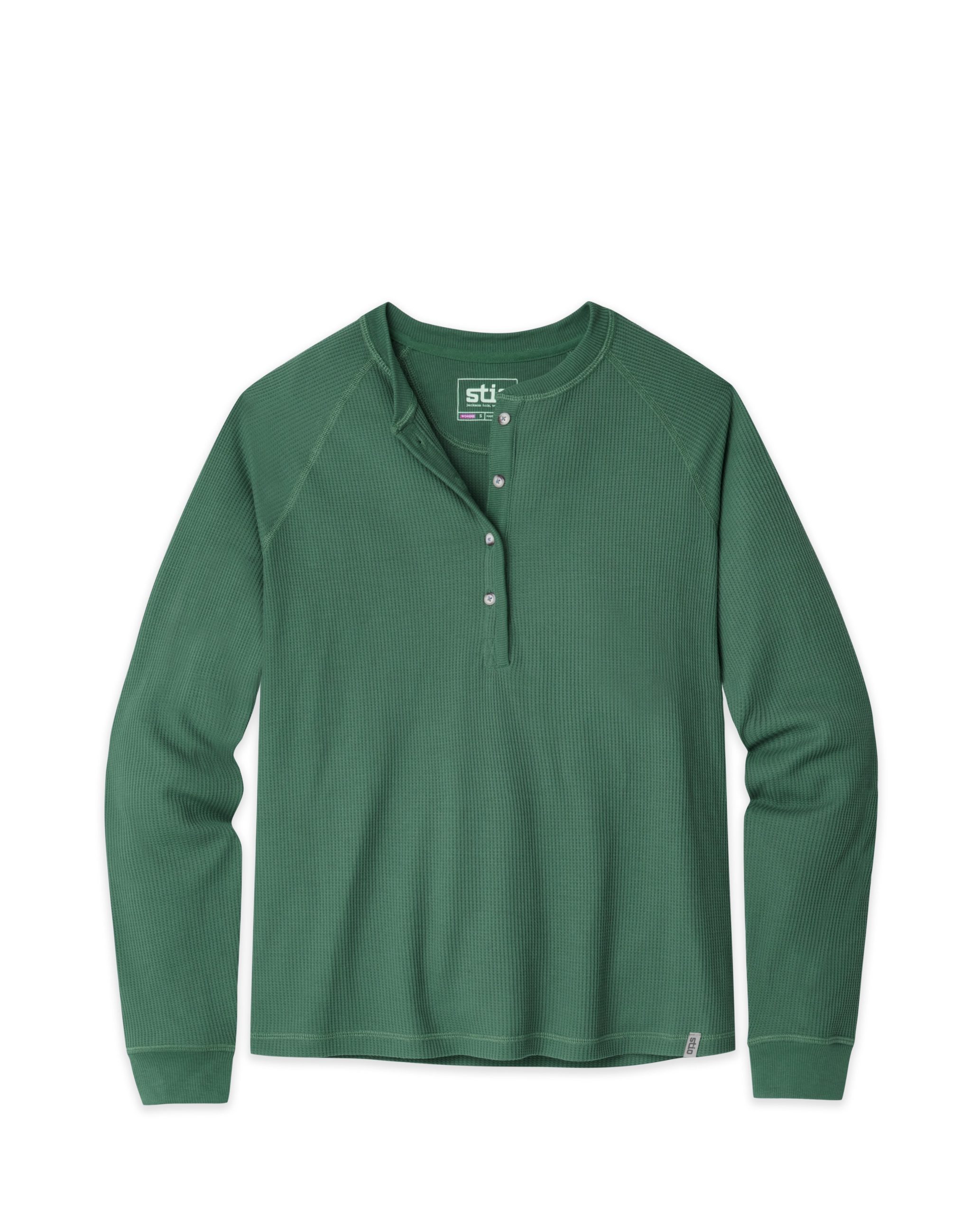 Women's Wister Waffle Henley - Image 6