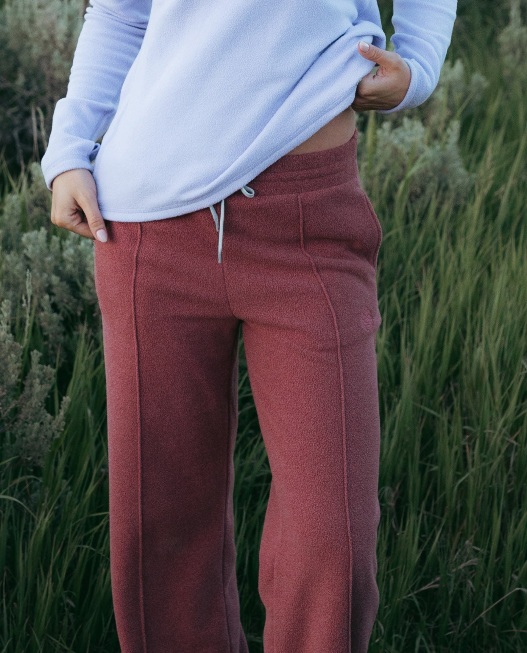 Women's Turpin Fleece Wide Leg Pant - Image 20
