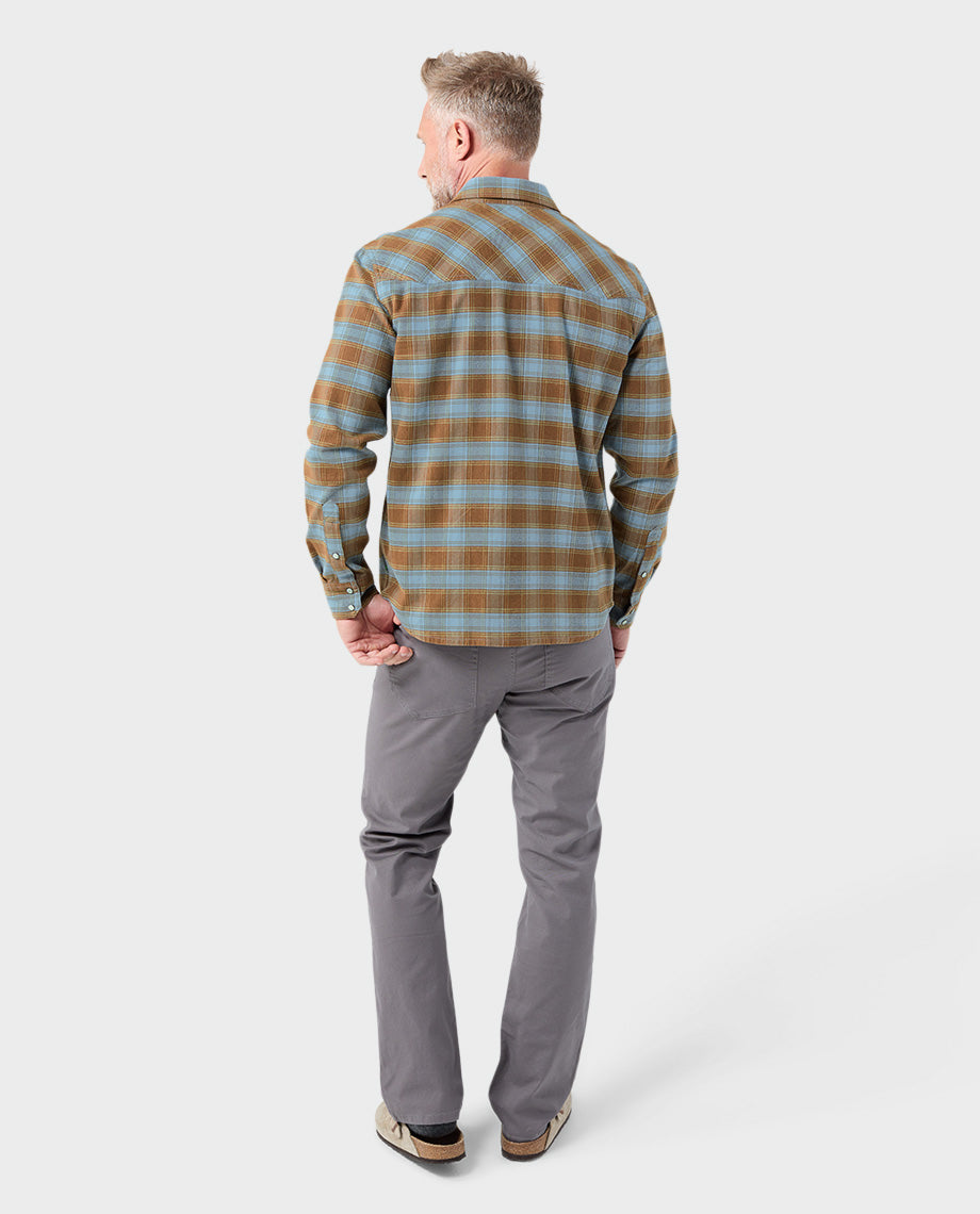 Men's Slipstone Midweight Flannel Shirt - Image 22
