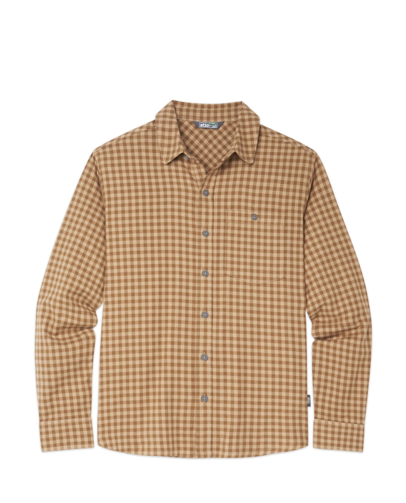 Men's Miter Stretch Lightweight Flannel Shirt