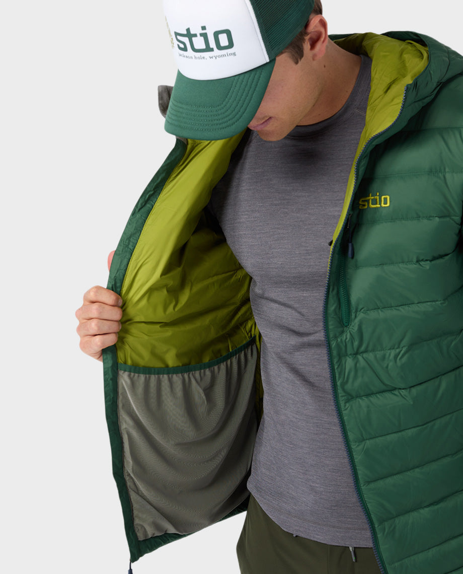 Men's Hometown Down Hooded Jacket - Image 14