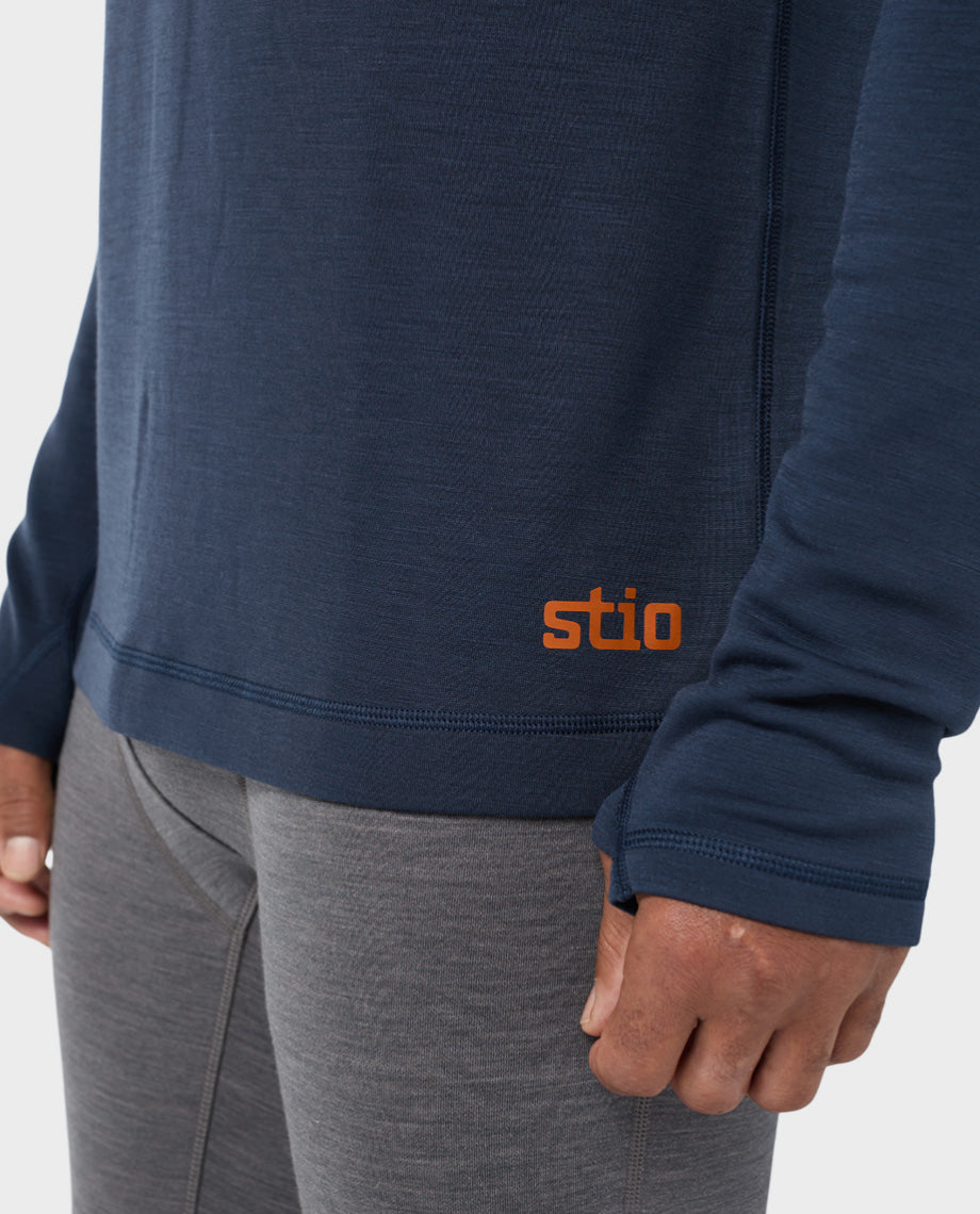 Men's Basis PeakWool Midweight Half Zip - Image 14