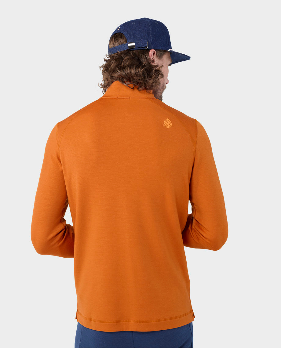 Men's Basis PeakWool Midweight Half Zip - Image 21