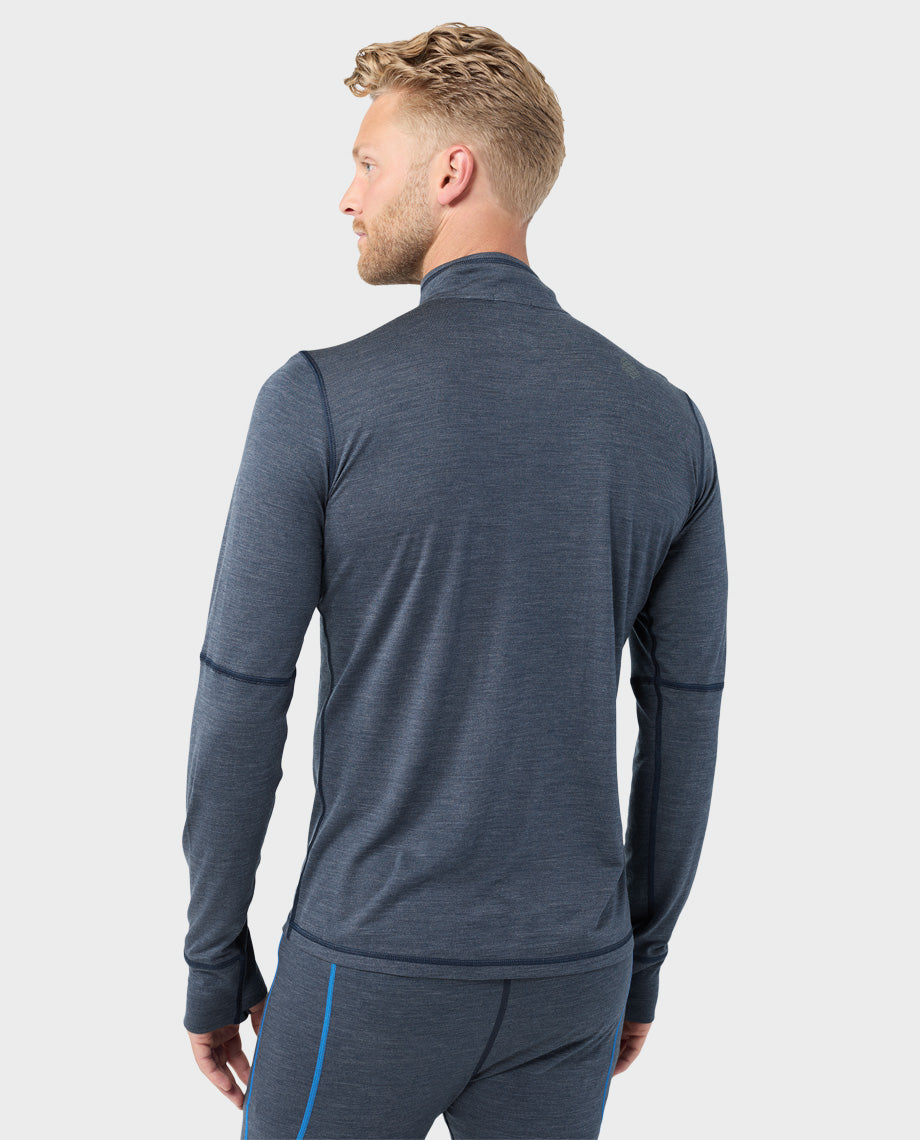 Men's Basis PeakWool Lightweight Half Zip - Image 13