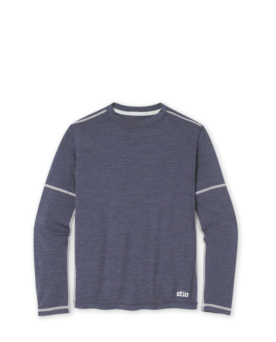 Kids' Basis Peakwool Lightweight Crew LS